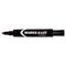 Marks-A-Lot Permanent Marker, Regular Chisel Tip, Black, Dozen AVE07888