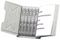 Martin Yale 966RS3G Master Catalog Steel Rack Starter Set (Pack of 2), Gray, 6" Filing Capacity, 18" Wing-Wing Length, Heavy-gauge steel construction, Include a full set of