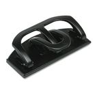 Master 20-Sheet DUO Heavy-Duty Two- and Three-Hole Punches, 9/32 Diameter, Black MATDP20
