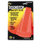 Master Caster Giant Foot Doorstop, No-Slip Rubber Wedge, 3-1/2w x 6-3/4d x 2h, Safety Orange MAS00965