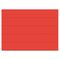 MasterVision Dry Erase Magnetic Tape Strips, Red, 6" x 7/8", 25/Pack BVCFM2504