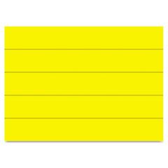 MasterVision Dry Erase Magnetic Tape Strips, Yellow, 6" x 7/8", 25/Pack BVCFM2503