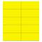 MasterVision Dry Erase Magnetic Tape Strips, Yelow, 2" x 1/8", 25/Pack BVCFM2403