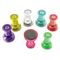 MasterVision Magnetic Push Pins, Assorted, 20/Pack BVCIM356601