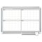 MasterVision MasterVision 4 Month Planner, 48x36, White/Silver BVCGA05105830
