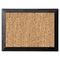 MasterVision Mastervision Natural Cork Bulletin Board, 36x24, Cork/Black BVCSF0722581012