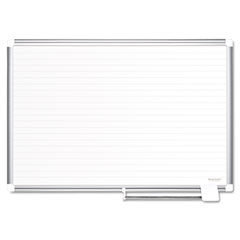 MasterVision MasterVision Ruled Planning Board, 72x48, White/Silver BVCMA2794830