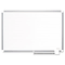 MasterVision MasterVision Ruled Planning Board, 72x48, White/Silver BVCMA2794830