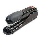 Max Flat-Clinch Standard Stapler, 30-Sheet Capacity, Black MXBHD50DFBK