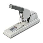 Max High-Capacity Flat-Clinch Heavy-Duty Stapler, 150-Sheet Capacity, Gray MXBHD12F