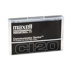 Maxell Dictation & Audio Cassette, Normal Bias, 120 Minutes (60 x 2) MAX102011
