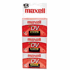 Maxell Premium Grade Mini DV Video Cassette, 60 Minutes MAX298016