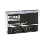 Maxell Standard Dictation Audio Cassette, Normal Bias, 90 Minutes (45 x 2) MAX102211