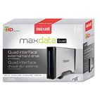 Maxell Tank Quad Hard Drive, 3.5 Inch, USB 3.0, 1TB MAX665380