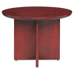 Mayline Corsica Conference Series Round Table, 42 dia. x 29h, Sierra Cherry MLNCTRNDCRY