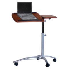 Mayline Eastwinds Laptop Computer Caddy, 29w x 20d x 27-38h, Medium Cherry MLN950MEC