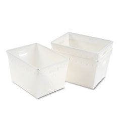 Mayline Kwik-File Mail Storage Totes, 18w x 13d x 11h, 3/Carton MLN90225