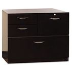 Mayline Mira Series Veneer Multipurpose Storage Unit, 30w x 19d x 27h, Espresso MLNMMPSU1930ESP