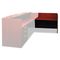 Mayline Mira Series Veneer Reception Return, 48w x 24d x 42h, Medium Cherry MLNMRRT2448MC