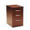 Mayline Napoli Veneer Box/Box/File Pedestal, 15w x 21d x 26h, Sierra Cherry MLNNBBFCRY