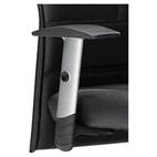 Mayline Optional T-Bar Arms With Five Adjustable Positions, Black, 2 Arms MLNSSMARMBLK