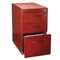 Mayline Reception Desk Pedestal, 2 Box/1 File, 15-1/4w x 24d x 27h, Sierra Cherry MLNCBBFDCRY