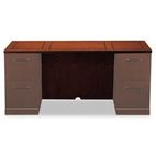 Mayline Sorrento Series Veneer Credenza Top, 72w x 24d, Bourbon Cherry MLNSCT72SCR