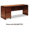 Mayline Stella Series Wood Veneer Credenza, 72w x 24d x 29h, Toffee MLNSKCNZ72TOF