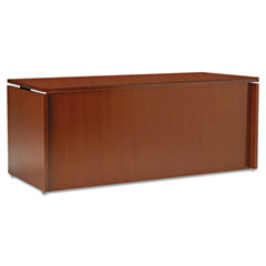 Mayline Stella Series Wood Veneer Reception Desk, 72w x 30d x 29h, Toffee MLNSKDS7230TOF