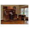 Mayline Stella Series Wood Veneer Reception Desk, 72w x 30d x 29h, Toffee MLNSKDS7230TOF