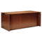 Mayline Stella Series Wood Veneer Straight Front Desk, 72w x 36d x 29h, Toffee MLNSKDS72TOF