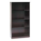Mayline Wall Cabinet, Veneer, 1 Fixed/2 Adj Shelves, 36w x 19d x 68h, Sierra Mahogany MLNVC68MAH