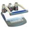 McGill 300-Sheet Heavy-Duty Two- to Three-Hole Punch, 9/32 Diameter Hole, Blue/Gray MCG58000