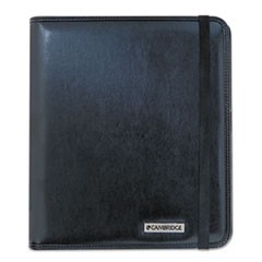 Mead Cambridge Basic iPad Case, Simulated Leather, 9-1/8 x 1-1/8 x 10-1/2, Black MEA67133
