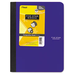 Mead Composition Book, College Rule, 9-3/4 x 7-1/2, 1 Subject 100 Sheets, Assorted MEA09120