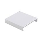 Mead-Hatcher by Master Stackable Steel 2 Inch Monitor Riser, 11 7/8 x 11 7/8d, Pearl Gray MAT21202