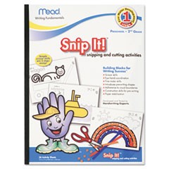 Mead Writing Fundamentals Tablet, Snip It, 12 x 9, 34 Sheets per Pad MEA54248