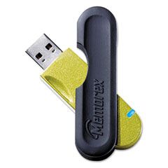 Memorex CL TravelDrive USB Flash Drive, 16GB, Green MEM98006