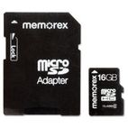 Memorex MicroSD Travel Card, 16GB MEM98456
