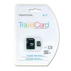 Memorex MicroSD Travel Card, 4GB MEM98053