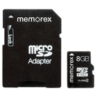 Memorex MicroSD Travel Card, 8GB MEM98457