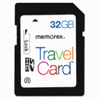 Memorex SDHC Travel Card, 32GB MEM98690
