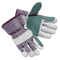 Memphis Economy Leather Palm Gloves, Large, Striped CRW1211L