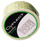 Miller's Creek Honeycomb Safety Tape, Fluorescent Green, 1.5"w x 5'l, 1 Roll MLE151831