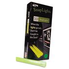 Miller's Creek Snaplights, 6"l x 3/4"w, Green, 10/Pack MLE151848