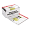 MMF Industries 8 Bundle Capacity Tamper-Evident Cash Bags, 20 x 20, Clear, 250 Bags/Box MMF2362006N20