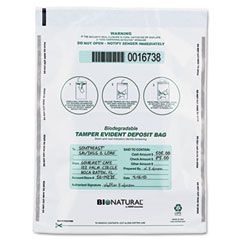 MMF Industries Bio-Natural Bags, 12 x 16, White, 100/Box MMF236211406