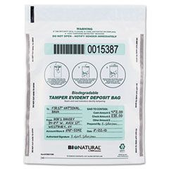 MMF Industries Bio-Natural Bags, 9 x 12, White, 100/Box MMF236211306