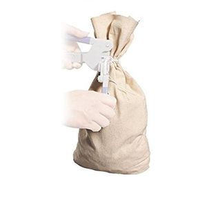 MMF Industries Cloth Silver Bag, 19in.H x 12in.W