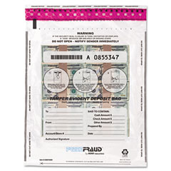 MMF Industries FREEZFraud Bags, 12 x 16, Clear, 100/Box MMF236210420